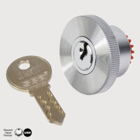 USM Haller Griff mit Schließ-Zylinder