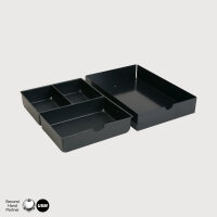 USM Inos, Schale hoch inkl. Schaleneinsatz für Rollcontainer