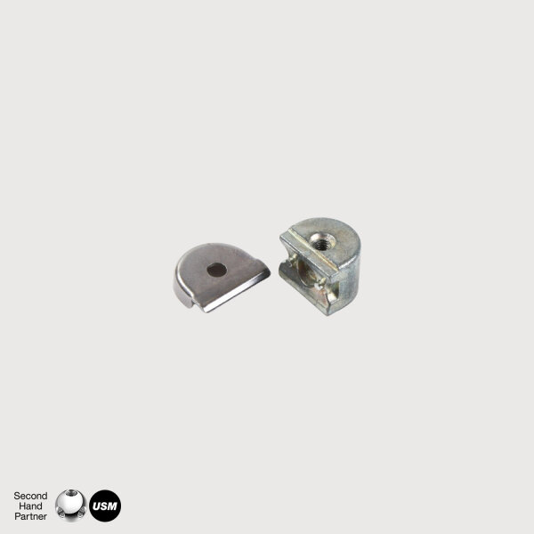 USM Haller Klemmhalter inkl. Klemme Halbmond