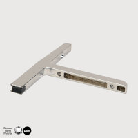 USM Haller Türbefestigung mit Gleiter / T-Winkel