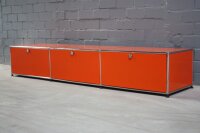 Lowboard 3 FA 3 KL BHT: 2,25 | 0,35 | 0,50 abschließbar Reinorange