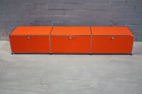 Lowboard 3 FA 3 KL BHT: 2,25 | 0,35 | 0,50 abschließbar Reinorange