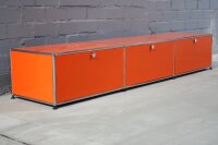 Lowboard 3 FA 3 KL BHT: 2,25 | 0,35 | 0,50 abschließbar Reinorange