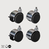 USM Lenkrolle für harte und weiche Böden