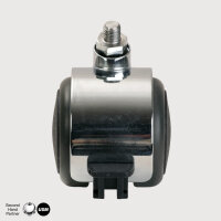 USM Lenkrolle mit Arretierung für harte Böden