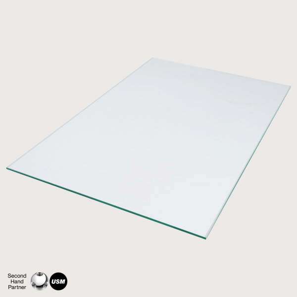 USM Haller Glas-Zwischentablar inkl. Trägerset, verschied. Größen