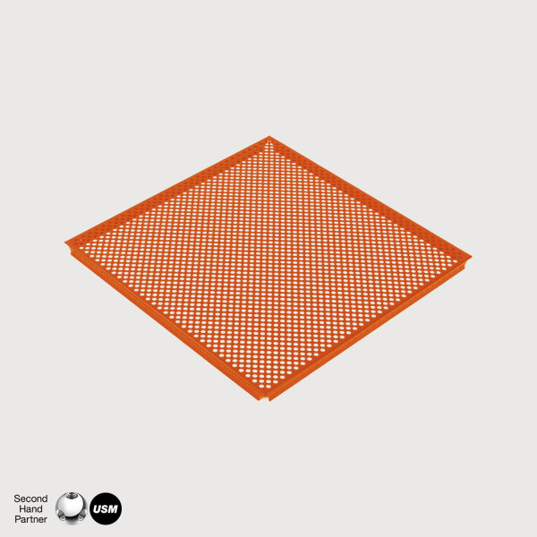 USM Haller Tablar/Blech perforiert, "35x35 cm", Reinorange