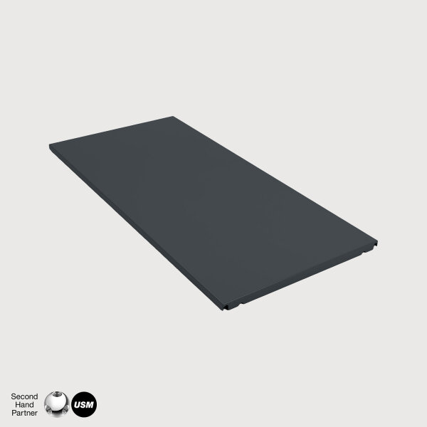 USM Haller Zwischentablar ohne Beschläge, "75x35 cm", Anthrazitgrau