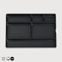 USM Inos, Schale nieder inkl. Schaleneinsatz für Rollcontainer