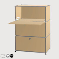 Sekretär niedrig / Schreibtisch / Highboard 3 FA,...