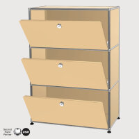 Sekretär niedrig / Schreibtisch / Highboard 3 FA, BHT: 0,75 | 1,05 | 0,35 m, 3 KL, verschied. Farben
