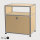 Nachttisch mit großer Klapptür + Zwischentablar, BHT: 0,50 | 0,52 | 0,35 m, verschied. Farben