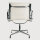 Bürostuhl Charles Eames Alu Chair EA 107 mit Netzgewebe, Weiß