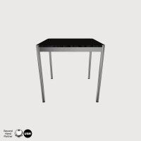 USM Haller Tisch 750 x 750, verschied. Ausführungen