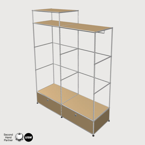 Garderobe/offener Kleiderschrank, BHT: 1,5 | 2 | 0,50 m, verschied. Farben