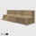 Kinderzimmer Regal / Kinder-Sitzbank, 6 FA, BHT: 2,25 | 0,7 | 0,7 m, verschied. Farben