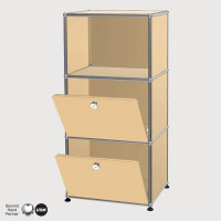 Highboard Mini, 3 FA, BHT: 0,50 | 1,05 | 0,35 m, 2 KL, verschied. Farben