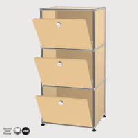 Highboard Mini, 3 FA, BHT: 0,50 | 1,05 | 0,35 m, 3 KL, verschied. Farben
