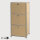 Highboard Mini, 3 FA, BHT: 0,50 | 1,05 | 0,35 m, 3 KL, verschied. Farben