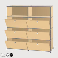Highboard 8 FA, BHT: 1,50 | 1,40 | 0,35 m, 6 KL, verschied. Farben