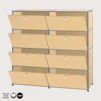 Highboard 8 FA, BHT: 1,50 | 1,40 | 0,35 m, 8 KL, verschied. Farben
