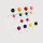 Vitra Garderobe "Hang it all" mehrfarbig