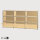 Highboard 9 FA, BHT: 2,25 | 1,05 | 0,35 m, 3 KL, verschied. Farben