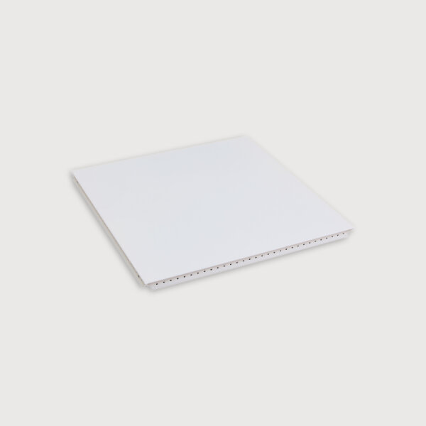 Tablar/Blech "35x35 cm", Reinweiss